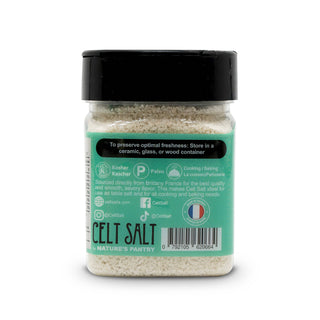 Celtic Sea Salt, 8 oz Shaker of Fine Ground Celt Salt- (1/2 lb)