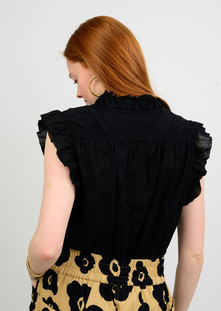 Eyelet Ruffle Top by Ivy Jane