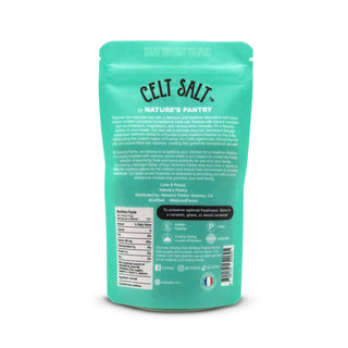 Celtic Sea Salt, Coarse Light Grey 1/2 lb(8oz) Resealable Bag