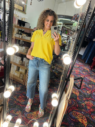 Tucked Sleeve Popover