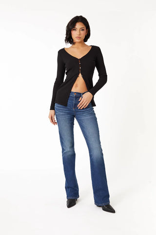 Elle Bootcut Jean Dashing Blue