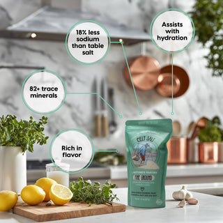 Celtic Sea Salt, Fine Ground 5.5 oz Glass Shaker