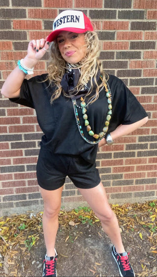 Carli Suede Shorts - Ya Ya Gurlz