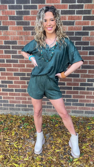 Carli Suede Shorts - Ya Ya Gurlz