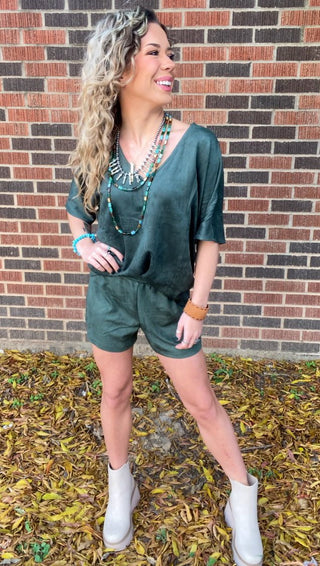 Carli Suede Shorts - Ya Ya Gurlz