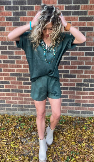 Carli Suede Shorts - Ya Ya Gurlz
