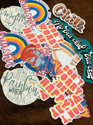 Good Vibe Stickers - Ya Ya Gurlz
