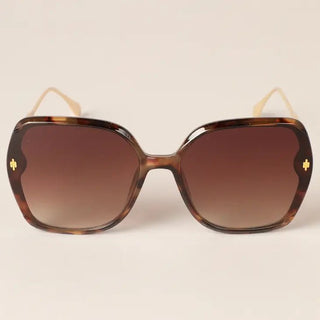 Oversized Rounded Frame Sunglasses - Ya Ya Gurlz