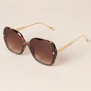 Oversized Rounded Frame Sunglasses - Ya Ya Gurlz