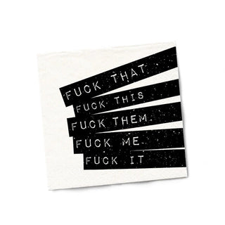 Twisted & Edgy Cocktail Napkins - Ya Ya Gurlz