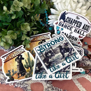 Western Stickers - Ya Ya Gurlz