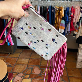 Winnebago Cowhide Wristlet - Ya Ya Gurlz